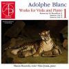 Adolphe Blanc. Works for viola and piano. CD